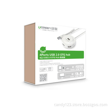 UGREEN USB 2.0 Hub 4 Ports with OTG
